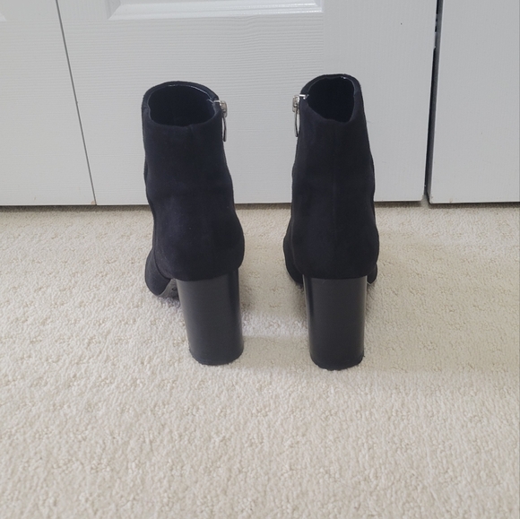 Nine West Black Suede Ankle Boots - Picture 5 of 10